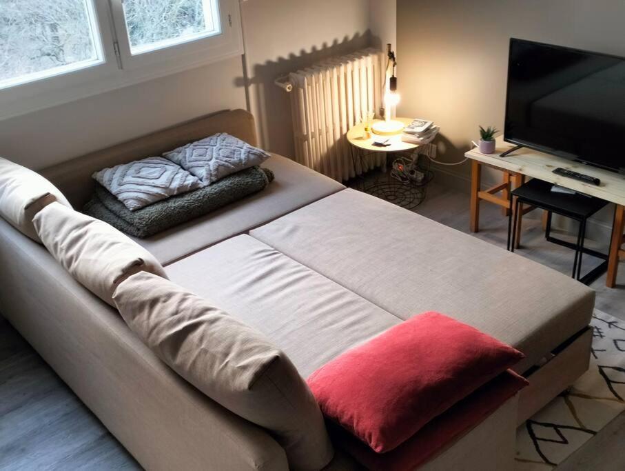 Charmant Logement, Vue Sur Toulouse 1 Min Du Metro Kültér fotó