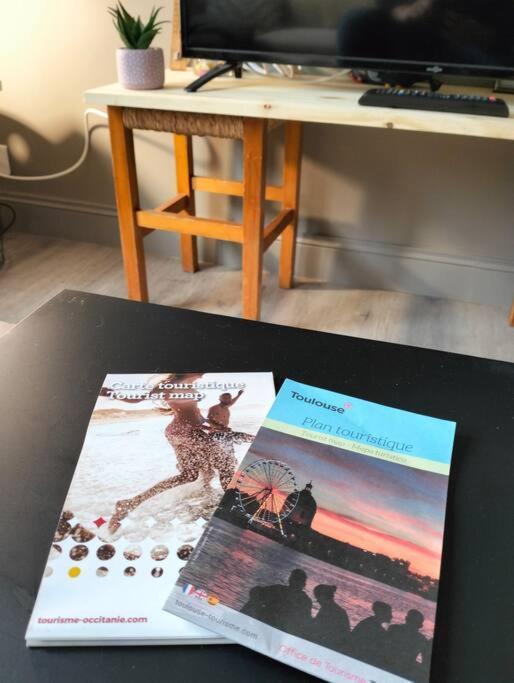 Charmant Logement, Vue Sur Toulouse 1 Min Du Metro Kültér fotó